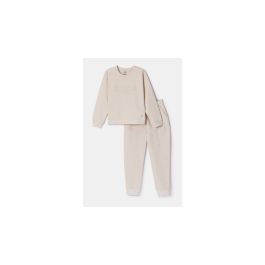 Pyjama unisexe Woody à pois colorés - Beige