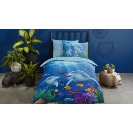 Enveloppe de couette Kids Pure Mare - Bleu