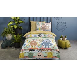 Enveloppe de couette Kids Good Morning Monsters - Multi