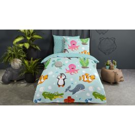 Enveloppe de couette Kids Good Morning Seaworld - Multi
