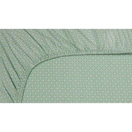Drap-housse Pip Studio Point de croix - Vert clair
