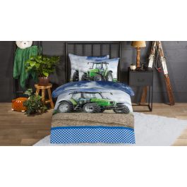 Enveloppe de couette Kids Good Morning Strong - Green