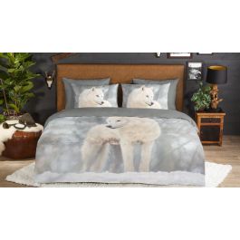 Enveloppe de couette Good Morning Julian - Grey