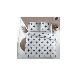 Enveloppe de couette Carlina Aida - Navy