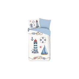 Enveloppe de couette Kids Pure Maritime - Bleu
