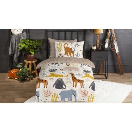 Enveloppe de couette Kids Good Morning Jungle - Multi