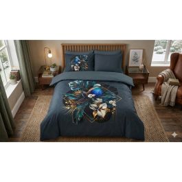 Enveloppe de couette Pure Larry - Dark Blue