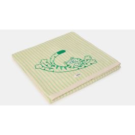 Serviette Woody Striped Tiger - Vert