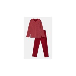 Pyjamas Pull rayé Woody Hommes - Rouge foncé
