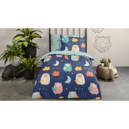 Enveloppe de couette Kids Good Morning Sheep - Multi