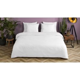 Housse de couette Hip Cotton Satin Uni - White