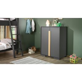 Vipack London Armoire mezzanine - 2 portes