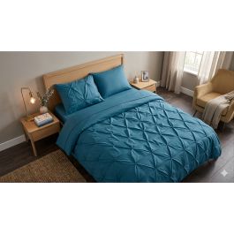 Enveloppe de couette Pure Elegance - Petrol