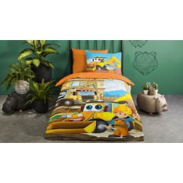 Enveloppe de couette Kids Good Morning Building - Multi