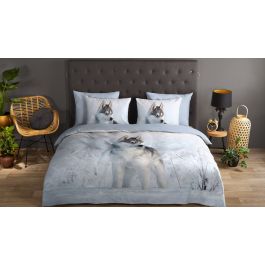 Enveloppe de couette Good Morning Sachar - Bleu