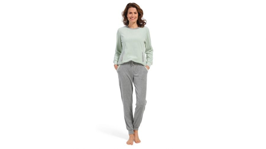 Sleepworld Pyjamas pour femmes Pasha Side Pocket Sweater Velour