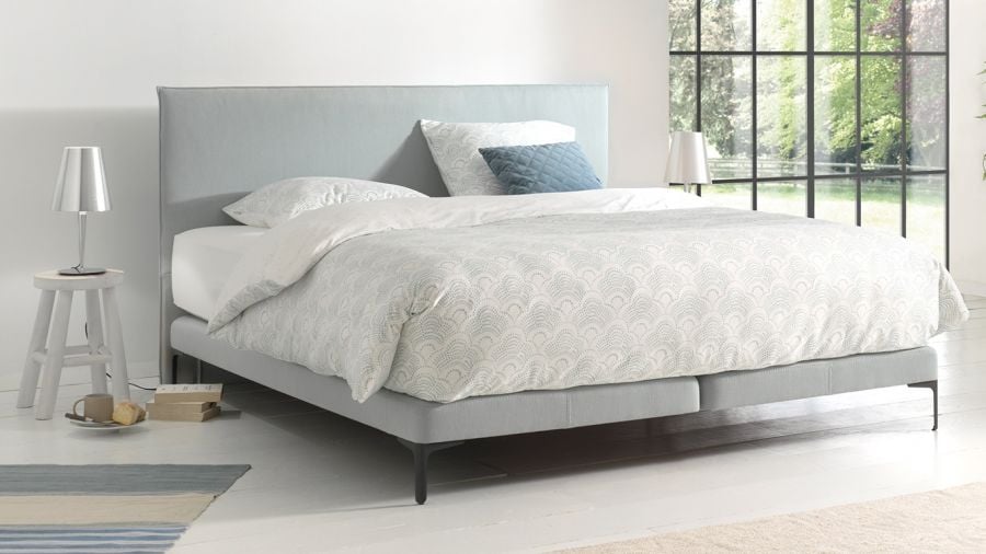 Sleepy Elegance Vlak boxspring opgemaakt zonder model 1