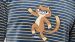 Pyjamas Homme Woody Cat Gestr Sweater - Anthracite Yellow