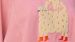 Pyjama femme Woody Manches papillon - Rose