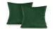 Coussin décoratif Nomade Duffy Fill - Bottlegreen