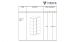 Table de chevet Vipack Lara