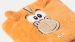 Poney Plaid Woody - Orange doux