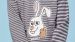 Pyjama garçon Woody Allover Stripe Rabbit - Anthracite