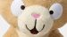 Gros chat en peluche Woody - Bleu
