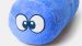 Coussin Woody Eyes - Bleu