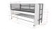 Couchette semi-haute Vipack Sam avec armoires