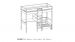 Lit mezzanine Vipack Pino avec lit superposé