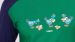 Pyjama homme Woody Pigeons Green - Dark Blue