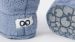 Chaussons Woody Teddy - Jeans blue