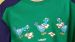 Pyjama garçon Woody Pigeons Green - Dark blue