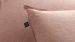 Enveloppe de couette ZoHome Lino - Old Rose