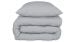 Enveloppe de couette Nomade Washed Cotton Uni - Gris clair