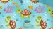 Enveloppe de couette Kids Good Morning Turtles - Bleu