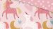 Enveloppe de couette Kids Good Morning Unicorn - Rose
