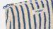 Porte-monnaie Woody Stripes - Bleu foncé