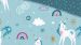 Enveloppe de couette Kids Good Morning Snowycorn - Blue