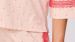Pyjama femme Woody LB LM Shells - Rose