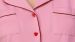 Pyjama femme Woody Uni Buttons - Rose