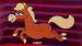 Pyjama femme Woody Stripes Pony Velour - Rouge foncé