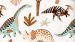 Enveloppe de couette Kids Good Morning Dino Palms - Multi