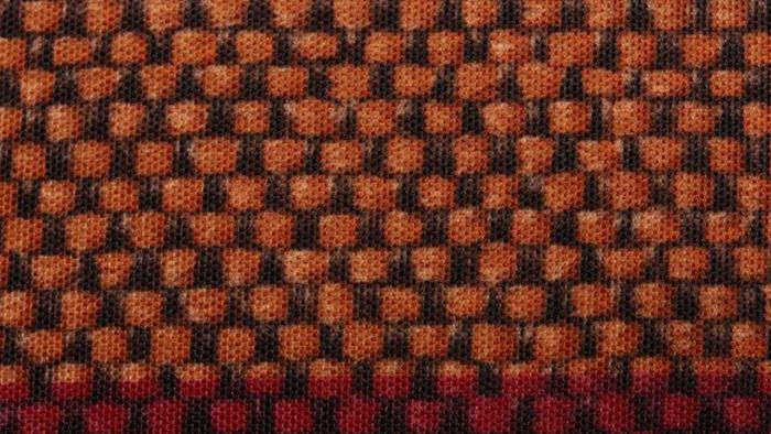 KAAT Amsterdam Pinta Sierkussen - Rood - Detail