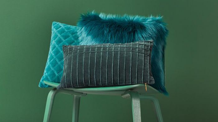 KAAT Amsterdam Lawu Sierkussen Blauw Groen