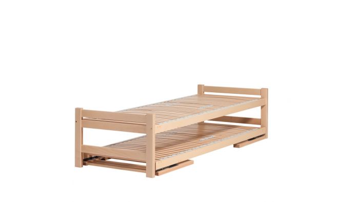 twin bed onder