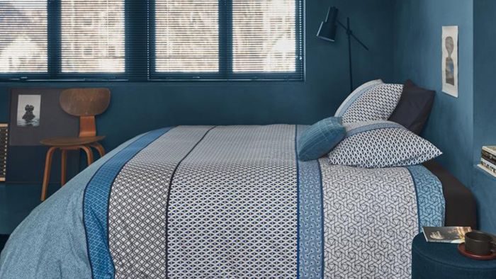 Beddinghouse Joshua Dekbedovertrek - Blauw - Sfeer