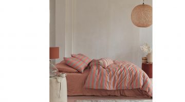 Dekbedovertrek Beddinghouse vtwonen Bold Stripe Peach