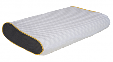 Het super comfortabele hoofdkussen Fusion van Swiss Sleep, zorgt voor een ideale ondersteuning van hals en hoofd, en past zich geleidelijk aan aan je vorm.  De hoogwaardige visco of traagschuim zorgt voor een optimale drukverlaging.  De hoogte duidt op de